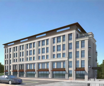 Modern Appearance Of Commercial Building-ID:606671095