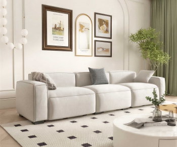 Modern Three-seat Sofa-ID:714279894