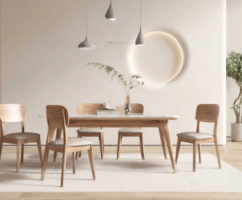 Modern Dining Table And Chairs-ID:724910024