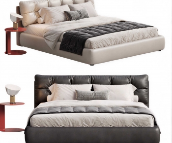 Modern Double Bed-ID:814682013