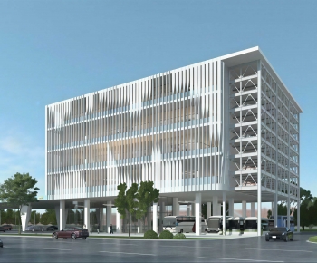 Modern Building Appearance-ID:825143101