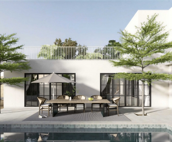 Modern Courtyard/landscape-ID:651957994
