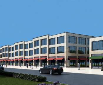Modern Appearance Of Commercial Building-ID:305248021