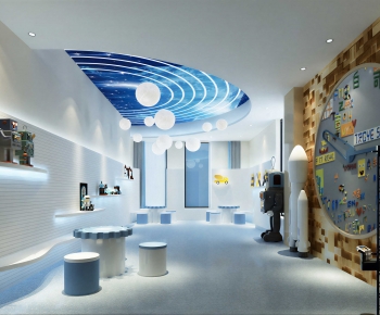 Modern Exhibition Hall-ID:589451077