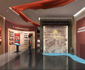 Modern Exhibition Hall-ID:638418916