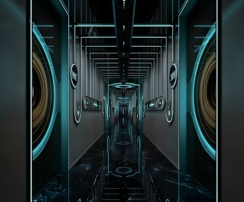 Modern Hallway-ID:211787943