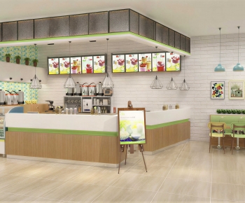 Modern Milk Tea Shop-ID:721418958