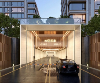 Modern Underground Garage-ID:217844013