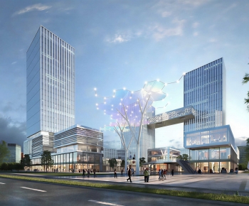 Modern Building Appearance-ID:147063972
