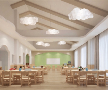 Modern Kindergarten Classrooms-ID:989666942