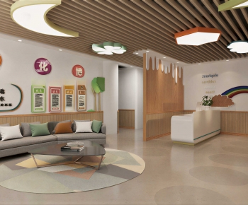 Modern Kindergarten Hall-ID:696712977