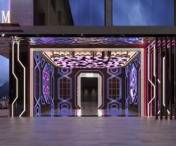 Modern Facade Element-ID:850647935