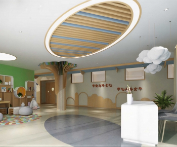 Modern Kindergarten Hall-ID:616184006