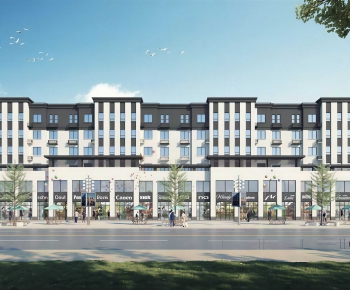 Modern Building Appearance-ID:785610915