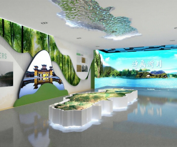 Modern Exhibition Hall-ID:918893104
