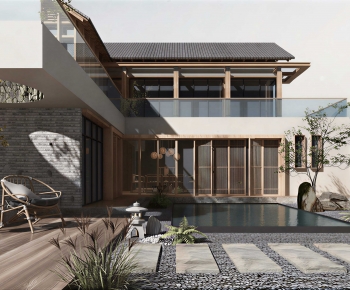 Modern Courtyard/landscape-ID:232197056