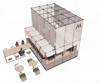 Modern Building Appearance-ID:528776887