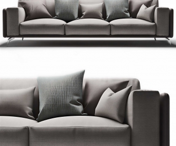 Modern Three-seat Sofa-ID:543895967