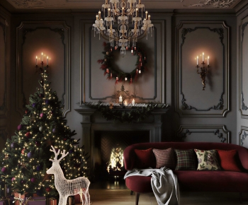 European Style Fireplace-ID:150578984