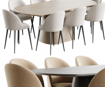 Modern Dining Table And Chairs-ID:105140283