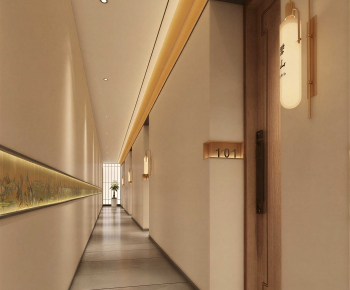 New Chinese Style Office Aisle-ID:406961922