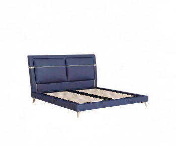 Modern Double Bed-ID:208456997