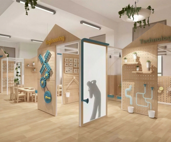 Modern Children's Kindergarten-ID:648016932