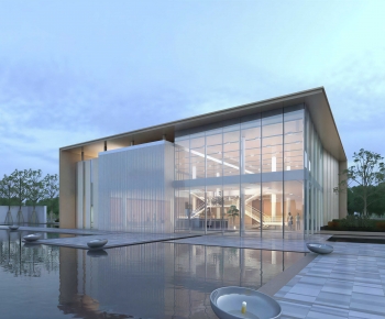 New Chinese Style Villa Appearance-ID:284588109