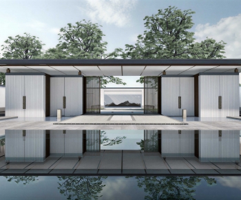 New Chinese Style Gate-ID:926107889