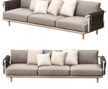 Modern Three-seat Sofa-ID:861047031