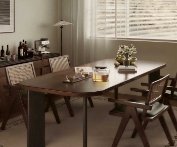 Modern Dining Table And Chairs-ID:523103001