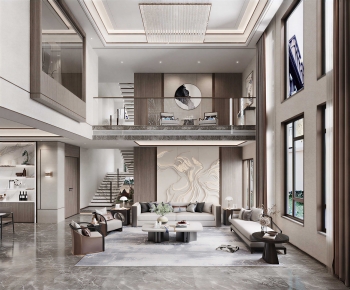 Modern A Living Room-ID:127202999