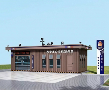 New Chinese Style Building Appearance-ID:315670972