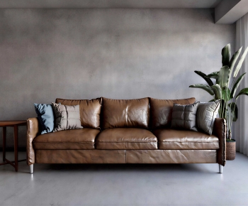 Modern Three-seat Sofa-ID:155026913