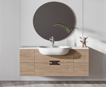 Nordic Style Bathroom Cabinet-ID:579197888