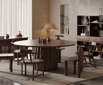 Modern Dining Table And Chairs-ID:266108048