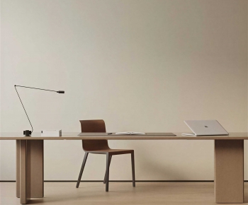 Modern Computer Desk And Chair-ID:283056023