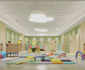 Modern Children's Kindergarten-ID:642026906