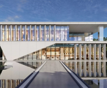 Modern Appearance Of Commercial Building-ID:996237991