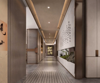 New Chinese Style Corridor-ID:494822987