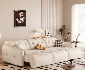 Modern Three-seat Sofa-ID:360867988