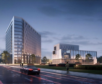 Modern Appearance Of Commercial Building-ID:279169115