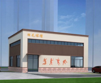 Modern Building Appearance-ID:929430969