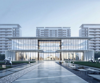 Modern Building Appearance-ID:902359017