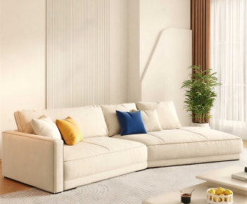 Modern Three-seat Sofa-ID:501627928