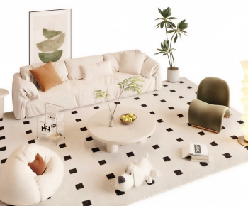 Modern Sofa Combination-ID:625993978