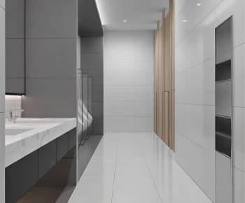 Modern Public Toilet-ID:120460037