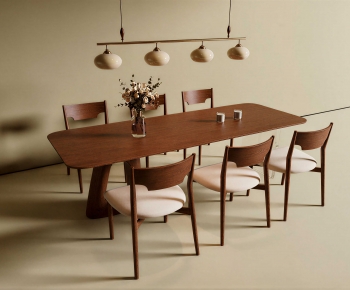 Modern Dining Table And Chairs-ID:779398929