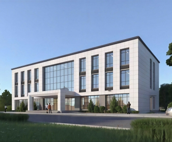 Modern Appearance Of Commercial Building-ID:792817127