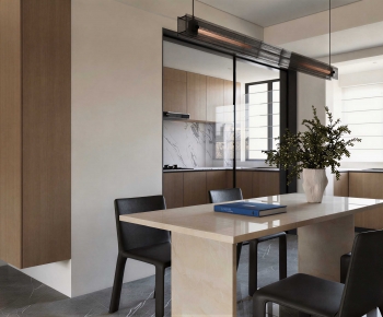 Modern Dining Table And Chairs-ID:295144082
